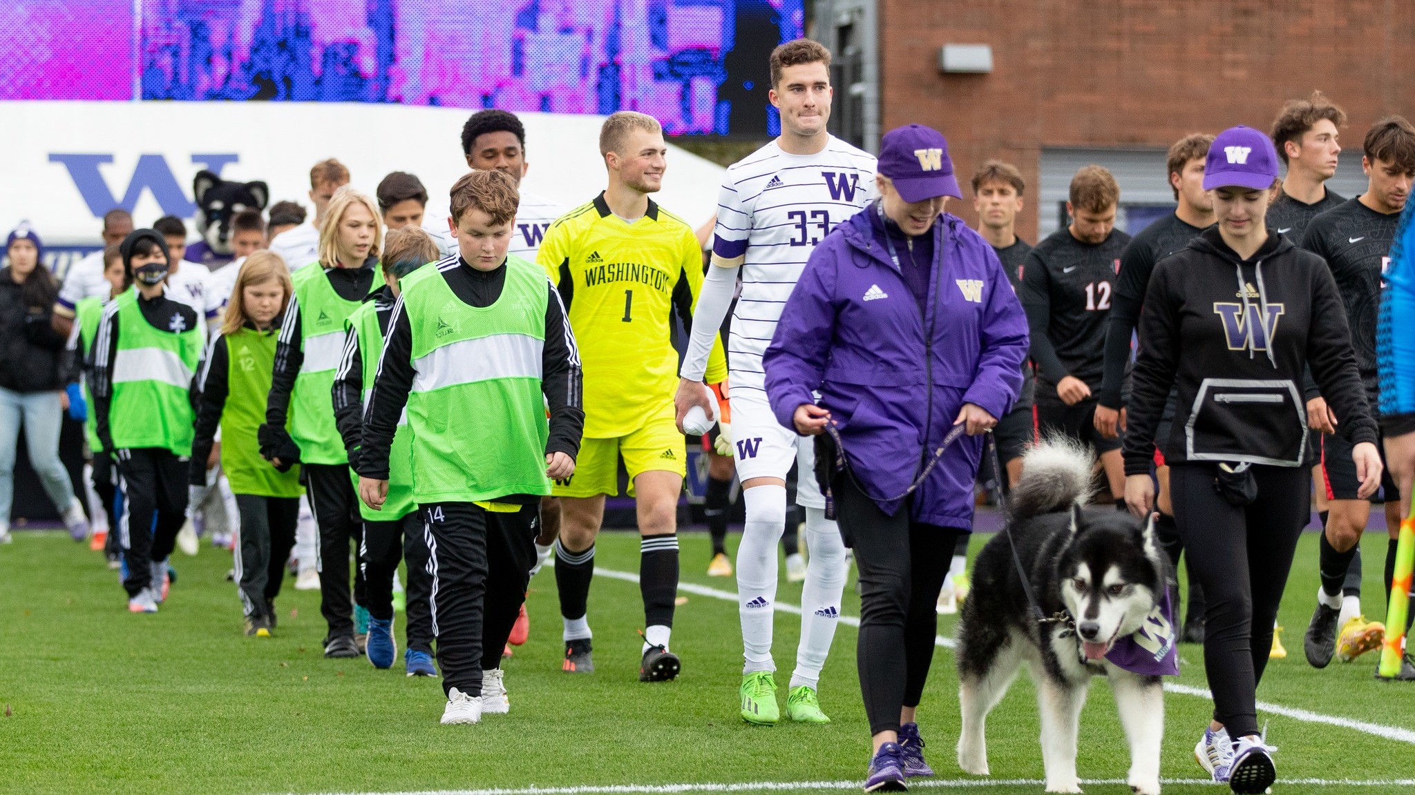 Huskies starting lineup soccer jersey