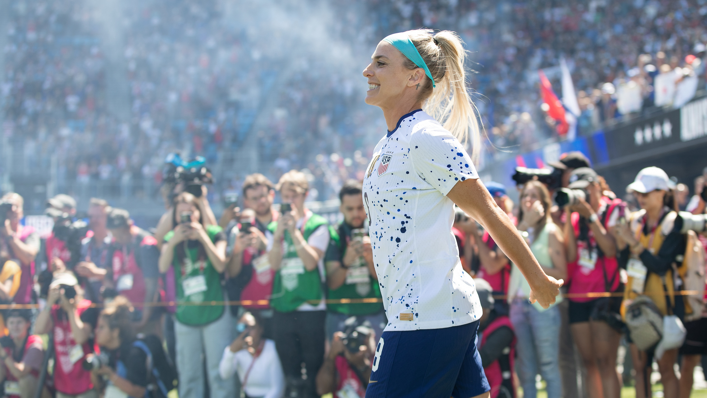 The USWNT's Julie Ertz, a back to back World Cup champion, is retiring from  soccer