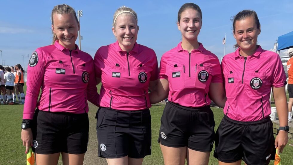 US Official’s Women’s Referee Academy featured at Girls Academy Champions Cup