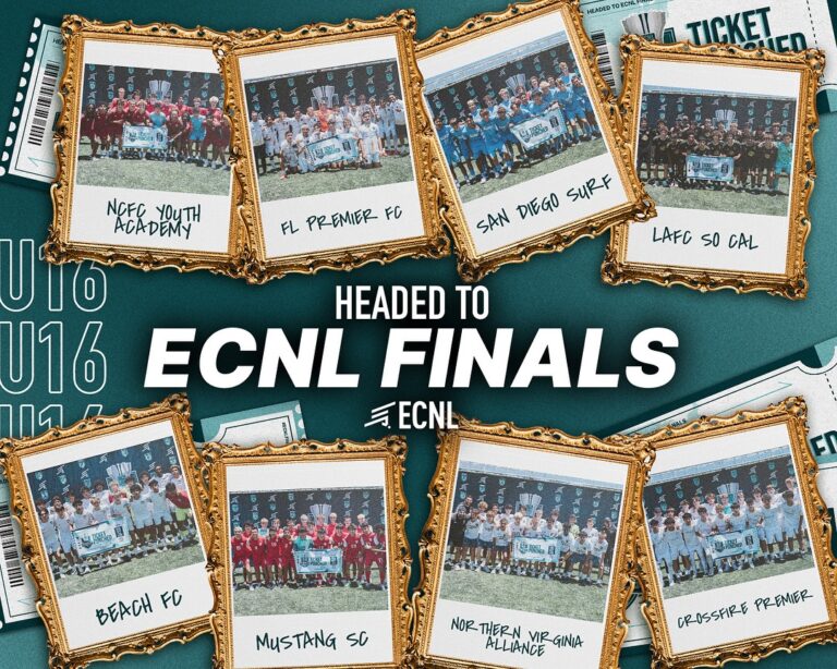 Tickets punched to 2024 ECNL Boys National Finals in U15U17 age groups
