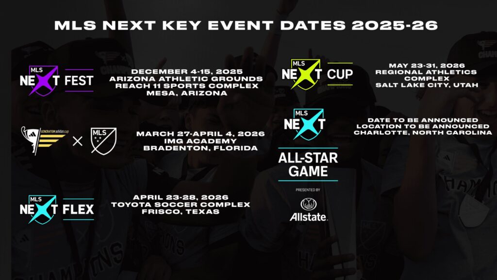 Key Dates to Know for the 2025-26 MLS NEXT Season - SoccerWire